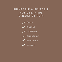 Load image into Gallery viewer, The Healthy Home maintenance & Cleaning Checklist