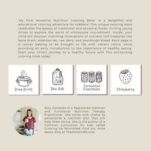Load image into Gallery viewer, My 1st Ancestral Nutrition Coloring Book