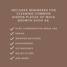 Load image into Gallery viewer, The Healthy Home maintenance &amp; Cleaning Checklist
